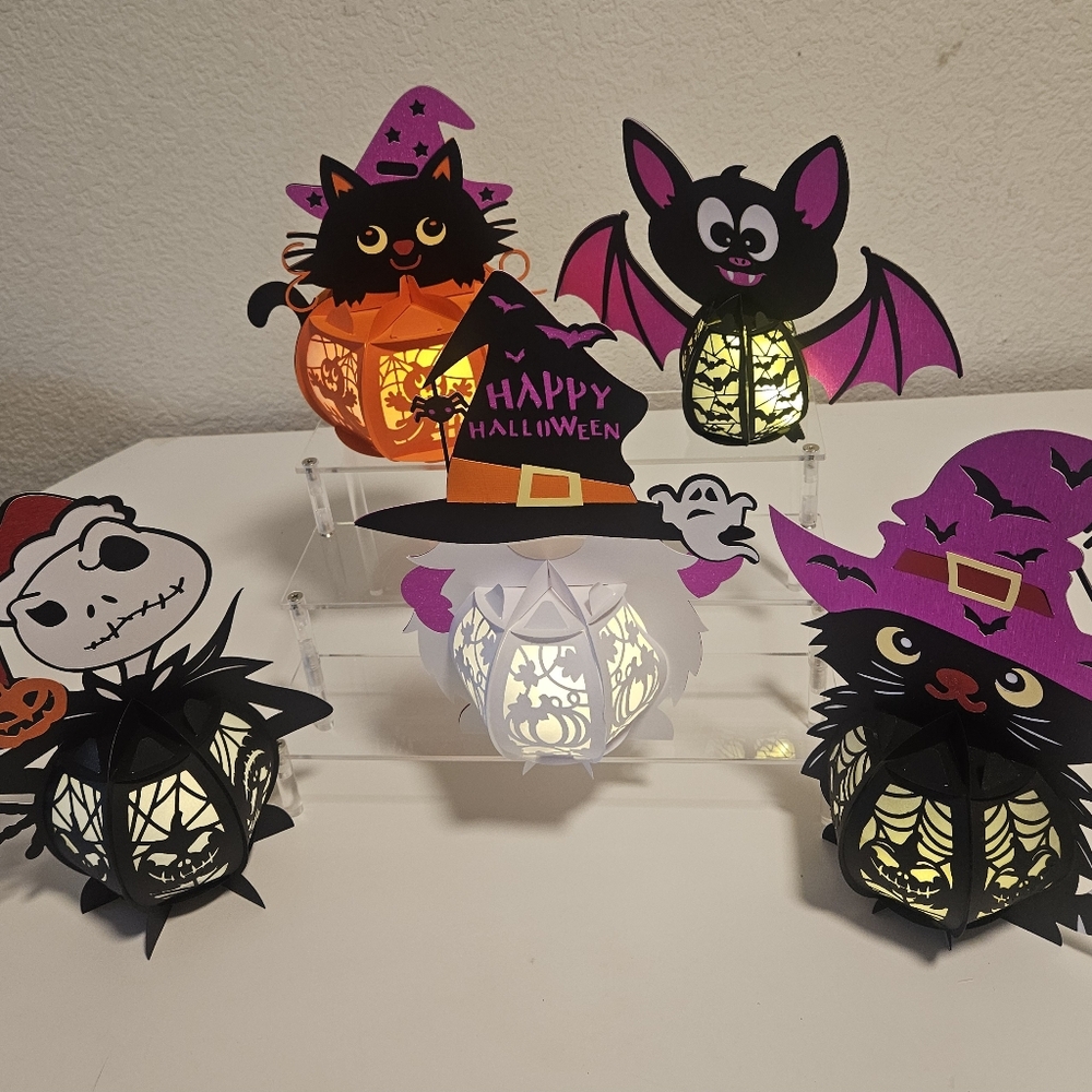 Halloween 3D paper lantern